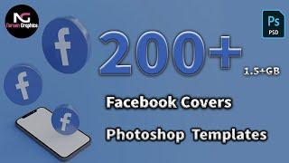 200+ Facebook Cover Templates Download In PSD Files |Noreen Graphics|