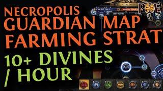 PoE 3.24 -  NECROPOLIS LEAGUE - MY GUARDIAN MAP FARMING SETUP / GUARANTEED SOLID PROFIT & MORE