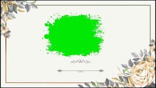 Latest Wedding Invitation Video Without Text | Free Green Screen Template | Link In Description