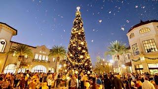 Christmas 2021 Crowds at Disney Springs in 4K | Walt Disney World Orlando Florida