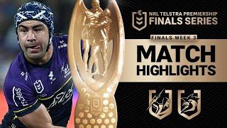 NRL 2024 | Storm v Roosters | Match Highlights