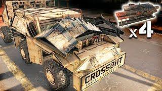 УНИЧТОЖАЮЩИЙ РОЙ! • Crossout • 4 ОСЫ