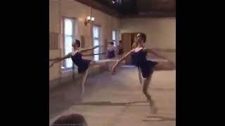 Evgenia Obraztsova, Olesya Novikova, examen de graduación 2002, clase de Marina Vasilieva, Vaganova