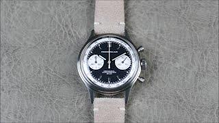 On the Wrist, from off the Cuff: Merkur Watch – Pierre Paulin 38mm Reverse Panda Mechanical Chrono