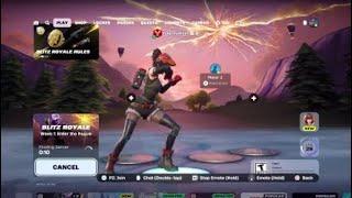 the new fortnite ltm blitz royale.