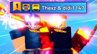 ROAD TO RANK #1 ROBLOX BLADE BALL DUOS