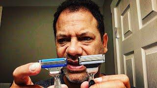 Gillette Mach3 v. Mach3 Turbo | Sunday Shave ep.25  #ShaveWars