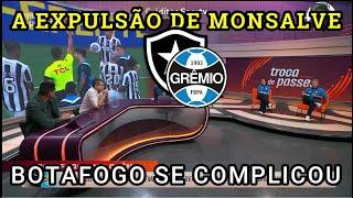 Comentaristas criticam a expulsão de Monsalve se for assim todo jogo vai ter jogador expulso