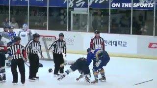 FIGHT | RADUNSKE vs YAMADA | 2016. 3. 12 | Anyang Halla - Tohoku Freeblades