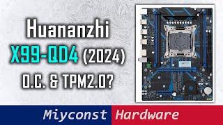 Huananzhi X99-QD4 – the 2024 version with three M.2 slots