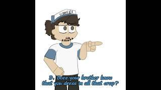 the Deejus v Jonny beef goes HARD #shortswars #deejus #jonnyrazer #theboss #art #fyp #joke