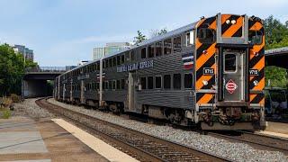 {4K} VRE Full Cabride Spotsylvania, VA-Washington, DC (VRE Fredericksburg Line) (8/4/2023)