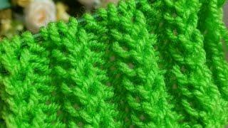 "You Will LOVE This Two-Needle Knitting Pattern!  Step-by-Step Tutorial"