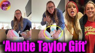 OMG! Kylie Kelce Reveals Taylor Swift's Favorite Gift to Wyatt on Not Gonna Lie Podcast