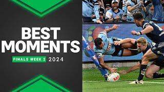 NRL 2024 | Best Moments | Finals Week 2