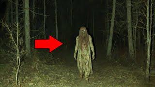 Top 25 Scariest Ghost Videos Of The YEAR To Make You Never WANDER The WOODS!