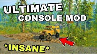 SnowRunner WORLD'S BEST CONSOLE MOD? YOU DECIDE! (UNSTOPPABLE)