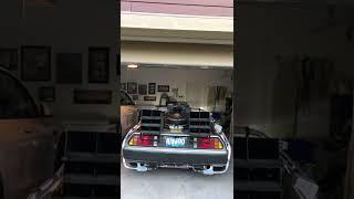 “Back To The Future” DeLorean Time Machine Reveal