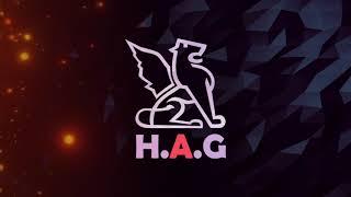logo animation, intro for H.A.G.