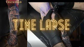 GLADIATOR TATTOO - TIME LAPSE