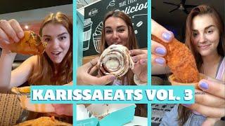 Eating my childhood favorite foods! (mall food, chinese food, etc) - KarissaEats Compilation Vol. 3