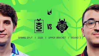 MKOI vs G2 | 2025 LEC Spring Playoffs | Upper Round 2 | Game 1