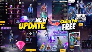 Magic cube store update | Pink diamond store free fire | Free magic cube | New year event ff