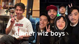 【Daily vlog】dinner wiz boys️