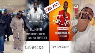 #FALLY LE GOAT MARSEILLE ,LILLE BILLETTERIE 100%# FERRE ESPOIR TOMBE ANNULATION CONCERT