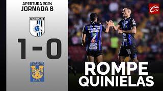 RESUMEN: QUERÉTARO 1-0 TIGRES | LIGA MX | JORNADA 8 | CALIENTE TV