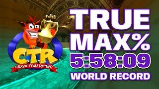 [World Record] Crash Team Racing TrueMax% Speedrun: 5:58:09