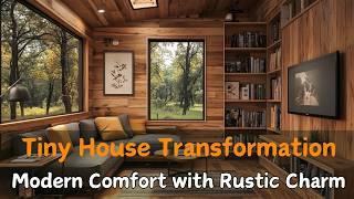 Small Space Living: Rustic Modern Tiny Home Design Ideas