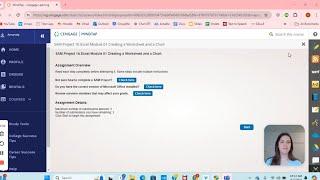 SAM Project 1b Excel Module 01 Creating a Worksheet and a Chart Updated 2024 Diaz Marketing