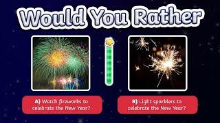 Would you Rather? New Year Edition | Twinkl Kids TV