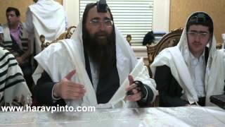 הרב פינטו מספיד את הרב עובדיה יוסף זצ"ל / Rabbi Pinto eulogizes (HESPED) Rav Ovadia Yosef