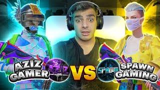 عزیز گیمر مقابل اسپاون گیمینگ در استریمaziz gamer vs spawn gaming