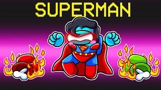 Jugando como SUPERMAN en Among Us!