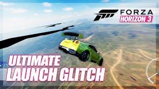 Forza Horizon 3 - Ultimate Launch/Air Glitch! (Glitches & Random Fun)