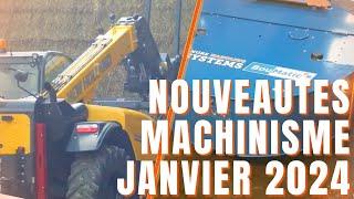 Les nouveautés du machinisme agricole de janvier 2024