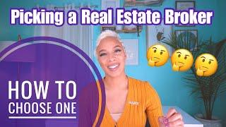 Choosing the Right Broker | New Agent Tool Kit | Real Estate Success