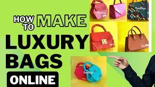 How to make professional luxury bags|| Secrets, Tips And Tricks Revealed!#ankarabags #nnedibags