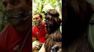 Bigfoot and humans #bigfootvlog #funny