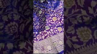 Pure Banarasi Katan Silk Handloom Made With Meena Work  90445 41225