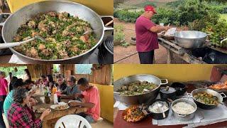 DOMINGO ESPECIAL, SUÃ COM ARROZ NA CASINHA NO PÉ DA SERRA, RECEITA MINEIRA.