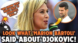 LAST MINUTE PUMP! LOOK WHAT MARION BARTOLI SAID ABOUT NOVAK DJOKOVIC! NOBODY WAS EXPECTING IT!