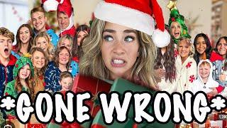 GiViNG my 15 SiBLINGS Christmas PRESENTS! *GONE WRONG*