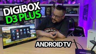 Digibox D3 Plus – 4K Streaming, Android 12, & Wi-Fi 6!