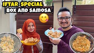 Chinese samosa + creamy box pattiesspecial for you made by chef yusra️|Episode 10