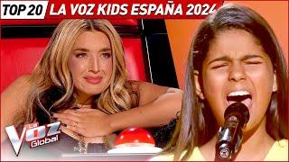 AUDICIONES A CIEGAS de INFARTO en La Voz Kids España 2024 