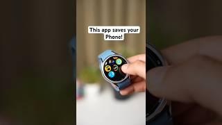 This Watch App Will Save Your Phone!! #galaxywatch6